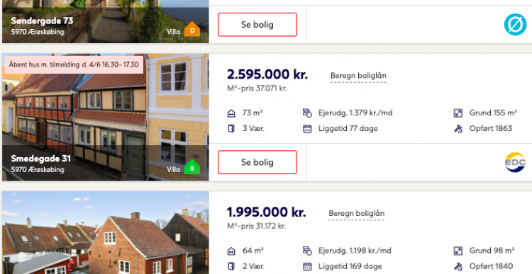 Her er Ærøs 6 dyreste huse