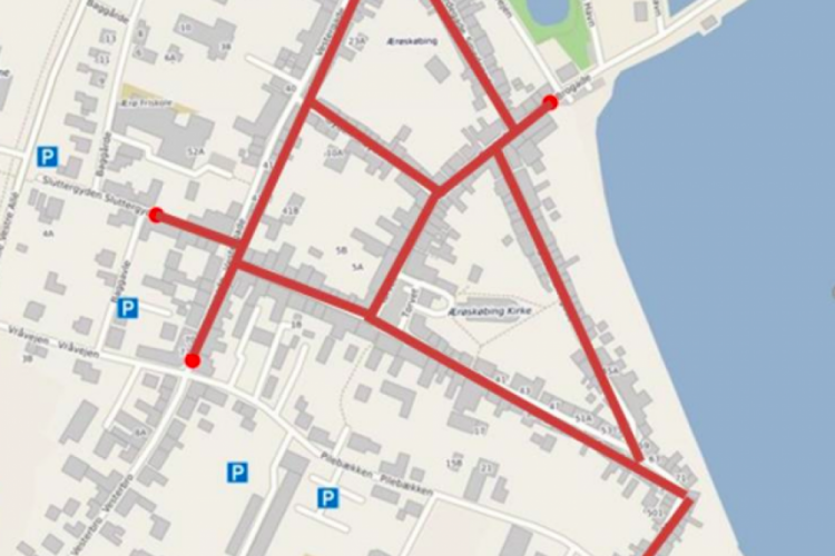Politi: OK til beboerkørsel i gågader i Ærøskøbing