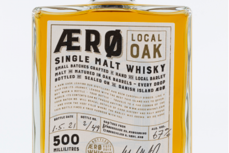 Whisky fra Ærø giver overskud på 1/2 million