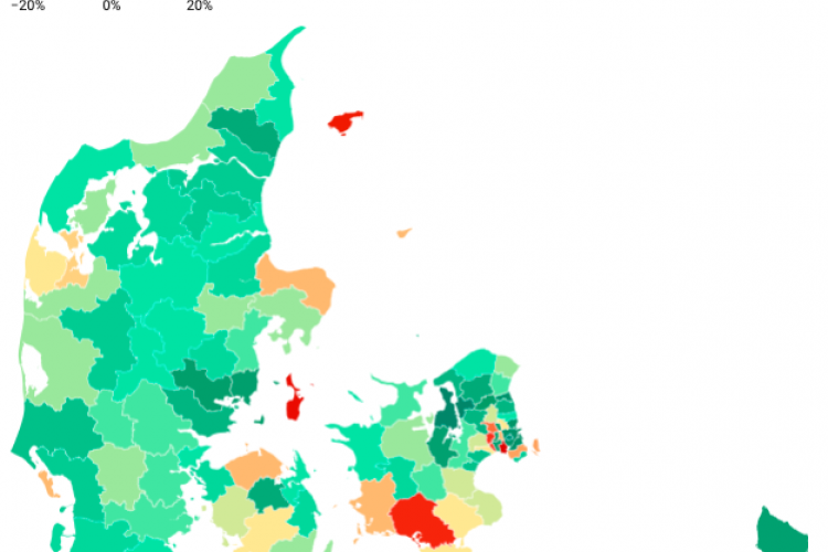 Udbud af boliger på Ærø vokser med 13 %