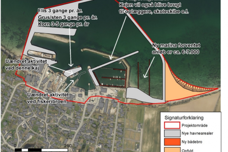Pengene til Søby Havn - 119 millioner, heraf 44 millioner fra Ærø Kommune