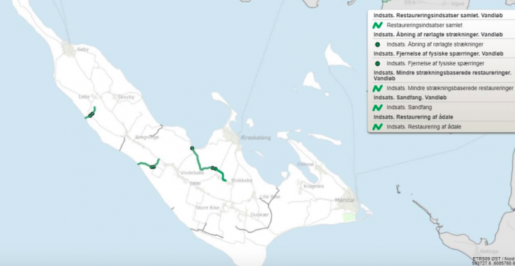 8,7 km på Ærø skal omlægges frem til 2027