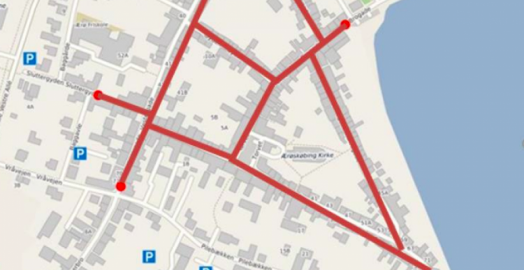 Ærøskøbing-boere må køre døgnet rundt - gågade kun for turister 