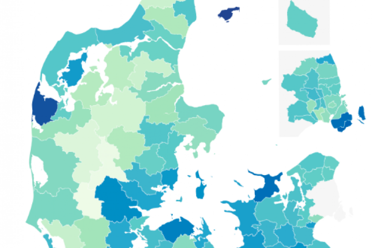 650 Ærø-boliger i fare for oversvømmelser - se din egen bolig