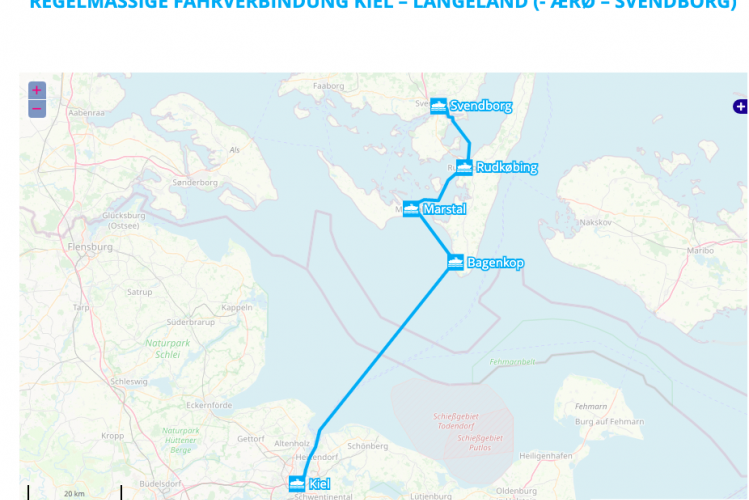 Tysk færge vil sejle Kiel-Marstal - og måske også Langeland-Svendborg