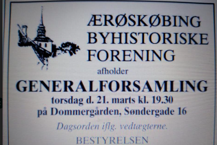Oprørere vandt i Byhistorisk Forening i Ærøskøbing
