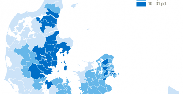 Antallet af tilflyttere til Ærø er halveret i 2023