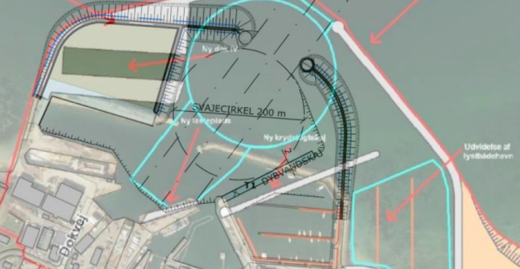 Stop for udvidelse af Søby Havn - materialer stiger 65-100 %